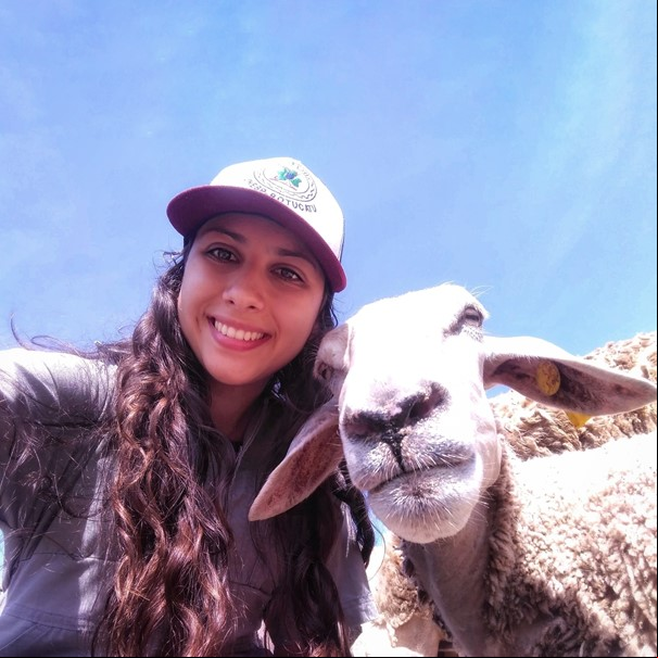Estudante de Zootecnia Gabriela Mendes Nunes